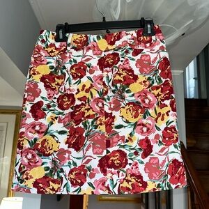 🌺 NWT LOFT Floral Pencil Skirt Sz 2